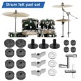 thumbnail image 2 of 23pcs/set Cymbal Felt Pad Anti-scratch Improve Sound Compact Cymbal Stand Felts Drum Washers Sleeves Set Replacement Accessories, 2 of 5