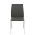 thumbnail image 2 of Eurostyle Chaise d'Appoint Empilable en Gris, 2 of 4