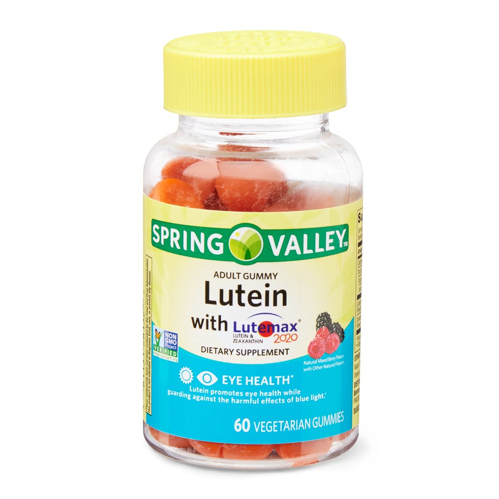 Spring Valley Lutein Adult Gummies, 60 Count