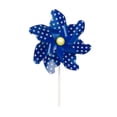 thumbnail image 3 of 10 PCS Reflective Pinwheels for Yard and Garden Bird Devices Pre-Installed Sparkly Wind Spinner Deterrent to Scare Birds Away from Yard Patio Farm (Blue), 3 of 5