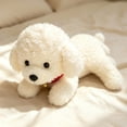 thumbnail image 4 of Lindo Perro de Peluche, 13'' Cachorro de Felpa Suave y Abrazable para Novia y Niños, 4 of 6