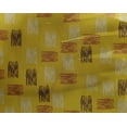 thumbnail image 4 of oneOone Georgette Viscose Fabric Brush Stroke Ikat Printed Craft Fabric BTY 42 Inch Wide, 4 of 4