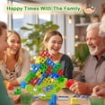 thumbnail image 2 of 64pcs Tetra Tower Balance Stacking Blocks Game,stack Attack Game Board Games Kids & Adults Team Building Tower Game Toy, 2 of 3