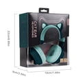 thumbnail image 2 of LED Auriculares con cancelación de ruido de oído lindo Auriculares Bluetooth 5.0 de 3,5 mm con micrófono Inevent EL4100-04B, 2 of 7