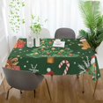 thumbnail image 3 of Yayeee Tablecloths 60" x 108" Rectangle Wrinkle Resistant Party Table Cover, Christmas Tree, 3 of 8