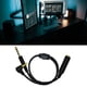 thumbnail image 2 of Cable de enchufe estéreo de micrófono de audio de 90 grados para auriculares 3,5mm 1/8 "macho Feliz Sencillez, 2 of 5