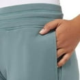 thumbnail image 4 of 32 DEGREES Women's Drawstring Comfort Jogger Pants (Robin Slate Green, Medium), 4 of 4