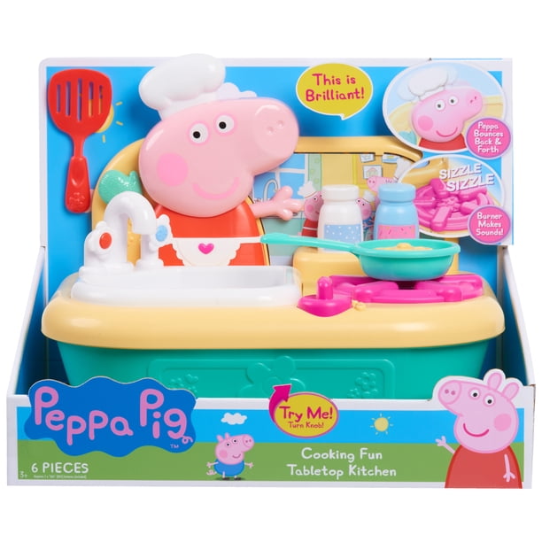 Jouet - HASBRO - Campeur de Peppa Pig - 4 personnages - 13 accessoires - 2 en 1 - Jeux