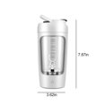 thumbnail image 3 of XMMSWDLA Electric Protein Shaker Bottle,USB Rechargeable Blender Bottles, Shaker Bottles for Protein Mixes , Juicer Accessories Portable Blender Cup for Protein Shake, 3 of 6