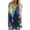 Dark Blue, variant on Women's Long Sleeve V-Neck Halloween Gothic Print Tunic Top Bat Castle Splatter Graphic Pullover Shirt Casual Loose Fit Fall Tee Red 3XL