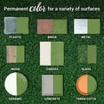 thumbnail image 6 of COLORSHOT Satin Spray Paint, Extra Guacamole (Avocado) 10 oz. 4 Pack, Fast-Drying Acrylic Paint, Indoor & Outdoor Use, 6 of 11