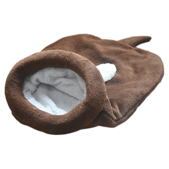 Cama para mascotas Greeniant para perros y gatos color café tamaño M 50x40 cm L 65x55 cm