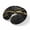 Black Gold, variant on Neck Pillow Ergonomic Memory Foam U Shaped Pillows,Marble Texture Soft Portable Neck Head Support Cushion Pillow for Travel Airplane Car Office Use,Gold Line Black
