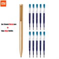 thumbnail image 1 of Xiaomi-bolígrafos de Metal Mi pen, originales, PREMEC, suave, Suiza, recarga de 0,5mm, Japón, negro, azul, tinta para firmar, 1 of 4