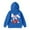 1-Blue69, variant on Girls Print Hooded Sweatshirt Casual Cherry Graphic Long Sleeve Loose Fit Pullover Top for Kids Soft Sweatshirts