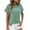 Green, variant on Xihbxyly Loose Summer Tops for Women Womens Summer Tops Short Sleeve Crew Neck Shirts Casual Tshirts Fashion Loose Fit Plus Size Tops