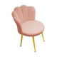 thumbnail image 4 of Silla de tocador, muebles de sala de estar, silla decorativa de lujo ligera con patas doradas, asiento tapizado para dormitorio, vestidor y salón Rosa, 4 of 8