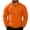 Saffron #032, variant on Men's Lightweight Windbreaker Jackets Long Sleeve Stand Collar Full Zipper Waterproof Rain Coat Outdoor Hiking Jacket, 4XL