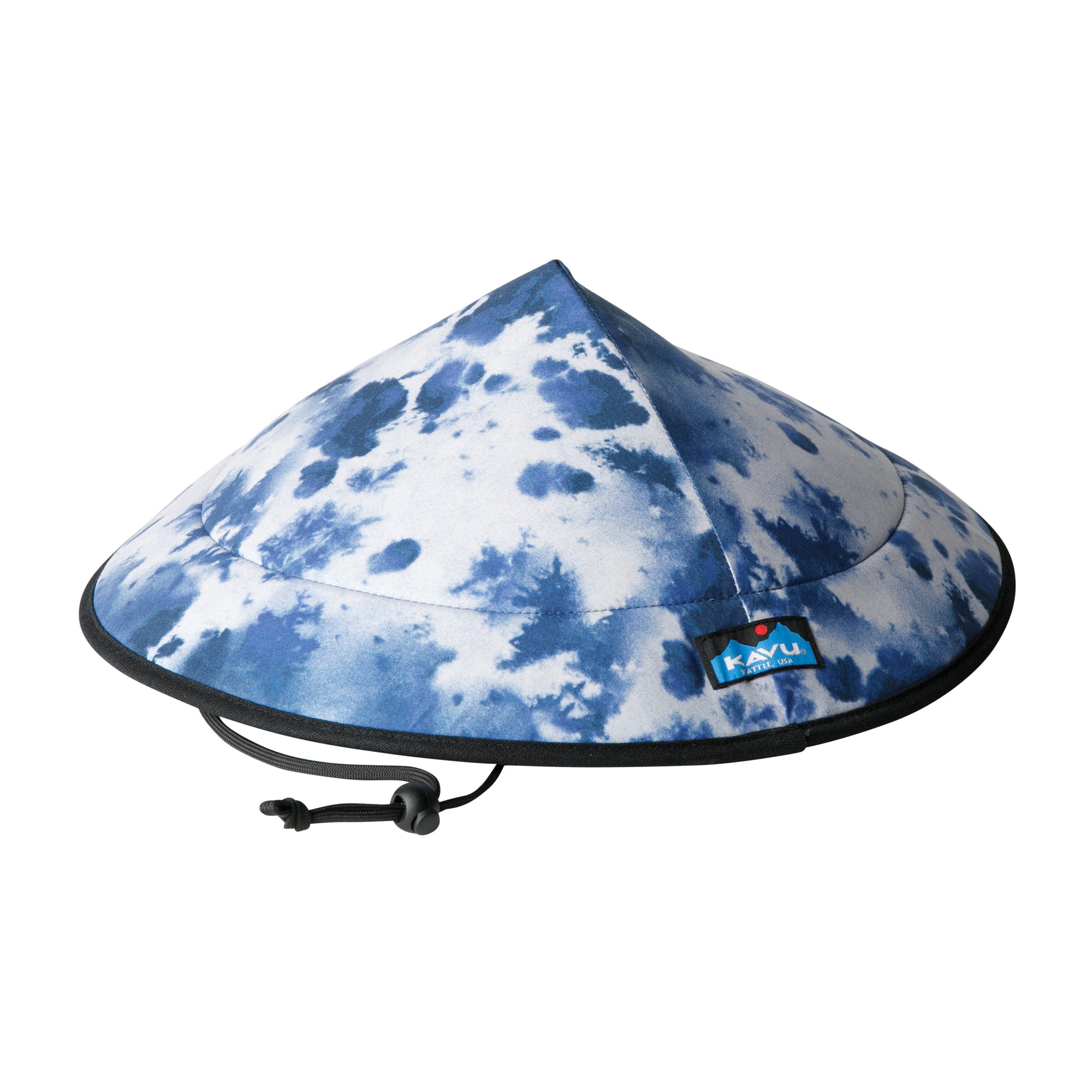 KAVU Chillba Sun Hat Water Resistant Fishing Cap - Sky Tie Dye