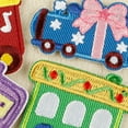thumbnail image 6 of Geemin 8 Pcs Cartoon Truck Embroidered Patches Lovely Toy Car Iron on Patches Clothing Patches Sewing Patches for Clothes Bag, 6 of 8