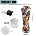 thumbnail image 6 of Pzuqiu Golf Driver Head Covers Universal PU Leather Golf Club Head Covers for Woods and Drivers Waterproof Easy Slip-On Easy-Off Fits Most Golf Clubs, Colorful Hippie Flower, 6 of 8