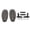 Smoky, variant on YAHHU Motorcycle Hand Guard Universal Handguard Protector Shield For Dirt Bike Electric Vehicles Wind Deflector Kit Reduces Resistance Fits Most Bikes (Transparent)