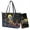 Frog Moon Mushroom, variant on ZUXONGSY Frog Moon Mushroom Print Large Capacity Shopping Tote for Women Waterproof Handbag and Wallet Set Handbag with Matching Wallet for Shopping Work