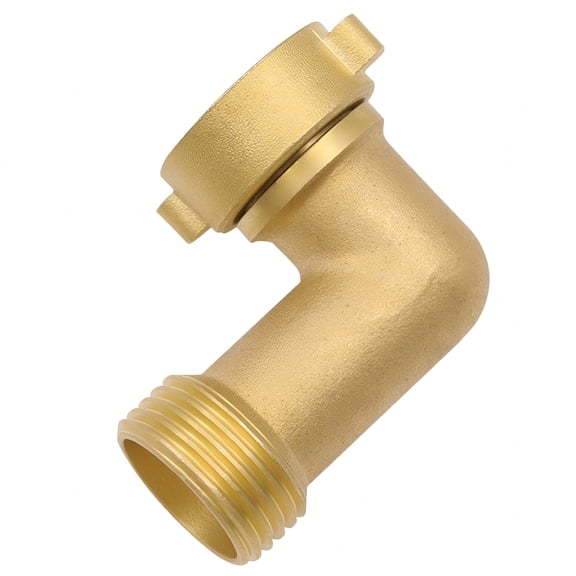 GJX Quick Swivel Adapter 90 Degree Hose Elbow Faucet Connector for Watering Connection Practical Plumbing