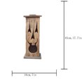 thumbnail image 2 of Price cut Wooden Autumn Art Decoration Wood Ghost Jack-O- Flame Lamp, 2 of 4
