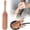 L, variant on Small Wooden Jam and Butter Knife H, 23×4 cm Teak Spurtle for Sourdough Starter, Wooden Whisk for Mixing Dough, Long-Handle Wood Utensil for Spreading Butter, Jam, and Baking