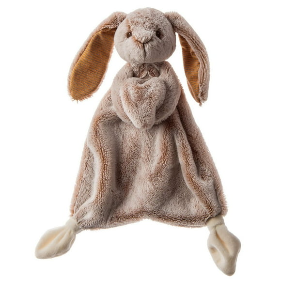 Mary Meyer - Baby, Infant, Toddler - Silky Tan Bunny Lovey - Security Blanket - Machine Washable - 13"
