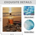thumbnail image 3 of Diamond Art Kit for Adults, Sunset Beach Bottle Shells Starfish Diamond Painting for Adults Beginners, 5D DIY Diamond Art Painting Kits, Colorful Diamond Painting Craft for Home Decor 12x16 Frameless, 3 of 7