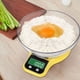 thumbnail image 2 of Bearachild Báscula de cocina pantalla LCD electrónica Digital 5 kg/1g báscula para alimentos té café para postres herramienta de equilibrio de pesaje Cocina y Comedor amarillo, 2 of 4