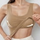 thumbnail image 2 of Camiseta sin mangas de cuello redondo acanalada para mujer, tallas grandes, con relleno incorporado: tejido suave, informal para el verano, XL-XXXL, contorno de pecho 76-102 cm., 2 of 8