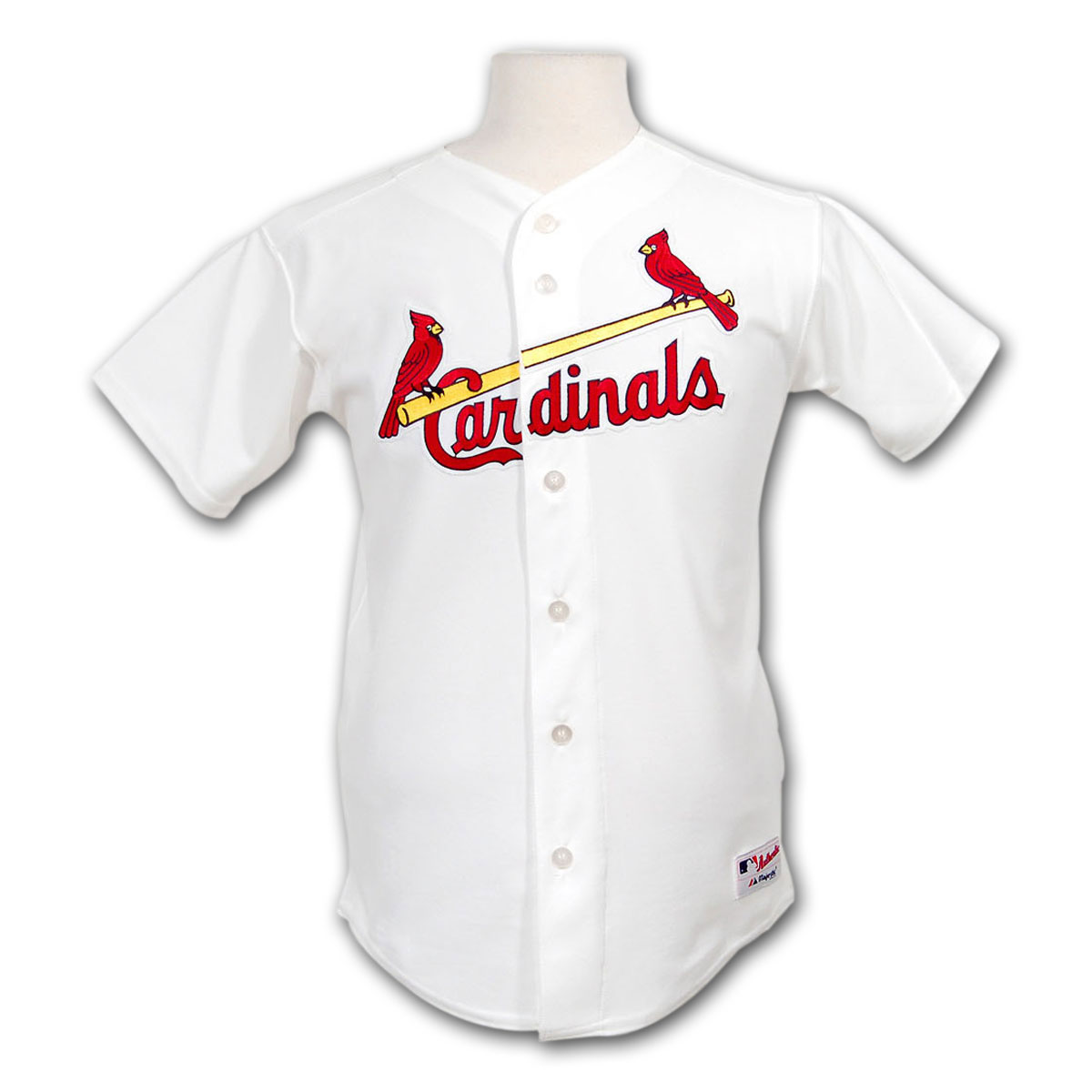 St Louis Cardinals Youth Authentic Home MLB Baseball Jersey Majestic