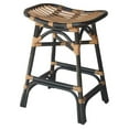thumbnail image 2 of Home Square 24" Saddle Seat Counter Stool in Black - Set of 2, 2 of 7