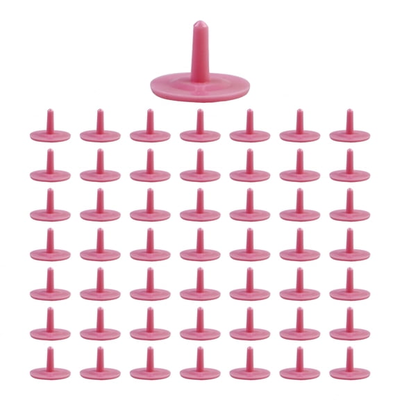 BESTSKY 2026 New 50 Pcs Golf Ball Marker Bulk Ball Position Markers Multicolor Plastic Flat Round Position Markers Lightweight Golf Accessory