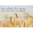 thumbnail image 2 of Allen Kimberly 4x14 White Modern Wood Framed Wall Art Titled - The Harvest, 2 of 5