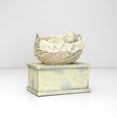 thumbnail image 6 of Perfect Memorials Aged Stone Baby in Basket Cremation Urn, 6 of 9