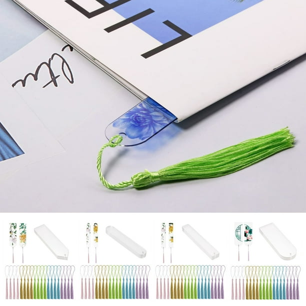Kit de Marque-pages Vierges Signet en Papier Carton 20 Clips de Page Kit de Marque-pages Vierges Signet en Papier Carton 20 Clips de Page