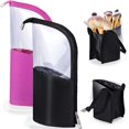 thumbnail image 1 of Bolsa organizadora para brochas de maquillaje de viaje, estuche para lápices para escritorio, bolsa de plástico transparente con cremallera para cosméticos, bolsa portátil impermeable sin polvo,, 1 of 5