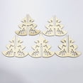thumbnail image 3 of Adornos de Madera para Árbol de Navidad onlyliua 1 unidad, 3 of 3