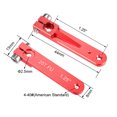 thumbnail image 3 of Unique Bargains Aluminum Servo Arms Single Arm 25T 4-40# Thread Red, for 1.25 Inch Futaba, 3 of 5
