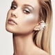 thumbnail image 4 of Clips Bajo Sol Dividir Pendientes De Cristal Pendientes De Orejas De Rhinestone Pendientes De Moda Pendientes De Cristal En Forma De Abanico, 4 of 7
