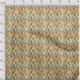 thumbnail image 3 of oneOone Cotton Flex Fabric Chevron Ikat Print Fabric BTY 40 Inch Wide, 3 of 4