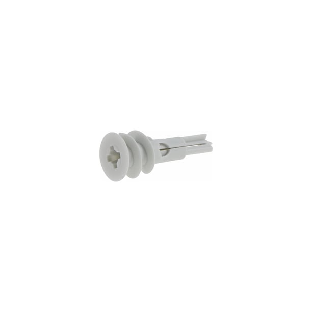 Anclajes para Tablaroca Hillman 3.8 cm Cabeza Acanalada de Nylon Paquete de 100