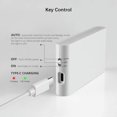 thumbnail image 5 of Luz LED con Sensor Inteligente, Luz de Pared con Sensor de Movimiento y Carga USB para Iluminación de Dormitorio, Pasillo y Gabinete, A, 5 of 5