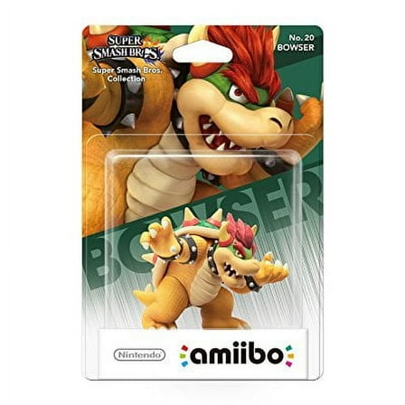 Nintendo Amiibo Super Smash Bros Bowser Character - Nintendo WiiU /Nintendo3DS