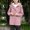 Pink, variant on Children's Rain Jacket Girls Lined Raincoat Windbreaker Hooded Jacket for Outdoor Hiking Camping Winter Warm Thermal Windproof Softshell Coat