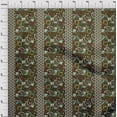 thumbnail image 4 of oneOone Silk Tabby Dark Olive Green Fabric Asian Paisley Dress Material Fabric Print Fabric By The Yard 42 Inch Wide, 4 of 4